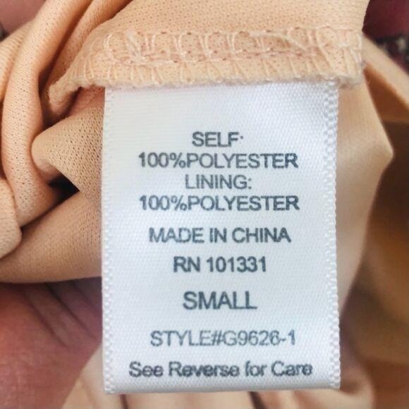 Charlotte Russe Women’s Maxi Dress Size Small Scarf Print Strappy Hippie Boho - Picture 11 of 12